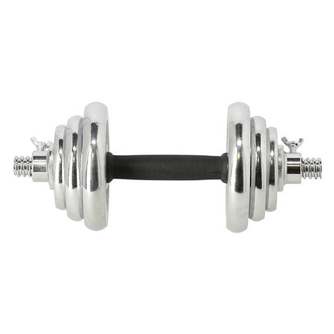 Set Gantere si Haltera HMS STC21 Otel Cromat 21 kg Set Gantere si Haltera HMS STC21 Otel Cromat 21 kg