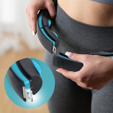 Cerc Hula Hoop Magnetic cu Greutate si Contor HMS Cerc Hula Hoop Magnetic cu Greutate si Contor HMS