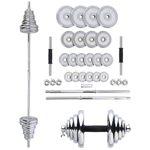 SET DE GANTERE SI HALTERE REGLABILE 50KG STC50 HMS SET DE GANTERE SI HALTERE REGLABILE 50KG STC50 HMS