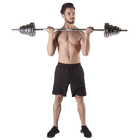 SET DE GANTERE SI HALTERE REGLABILE 50KG STC50 HMS SET DE GANTERE SI HALTERE REGLABILE 50KG STC50 HMS