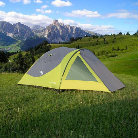 Cort pentru Drumetii Nils NC6006 Verde-Gri Cort pentru Drumetii Nils NC6006 Verde-Gri