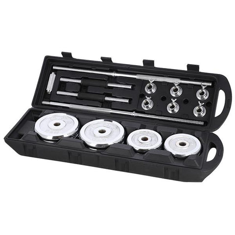 SET DE GANTERE SI HALTERE REGLABILE 50KG STC50 HMS SET DE GANTERE SI HALTERE REGLABILE 50KG STC50 HMS