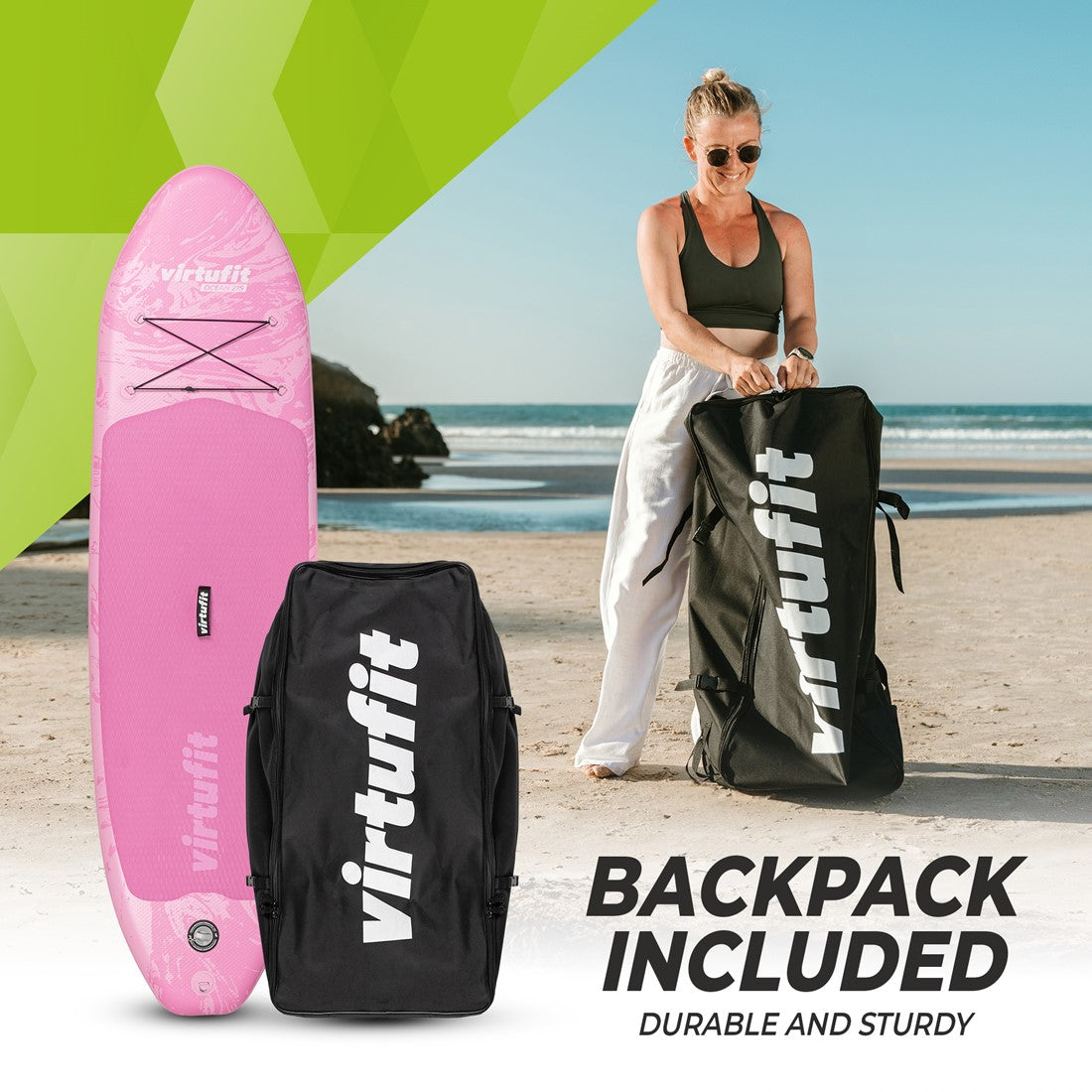 Set Placa VirtuFit Supboard Cruiser 305 gonflabila Albastru