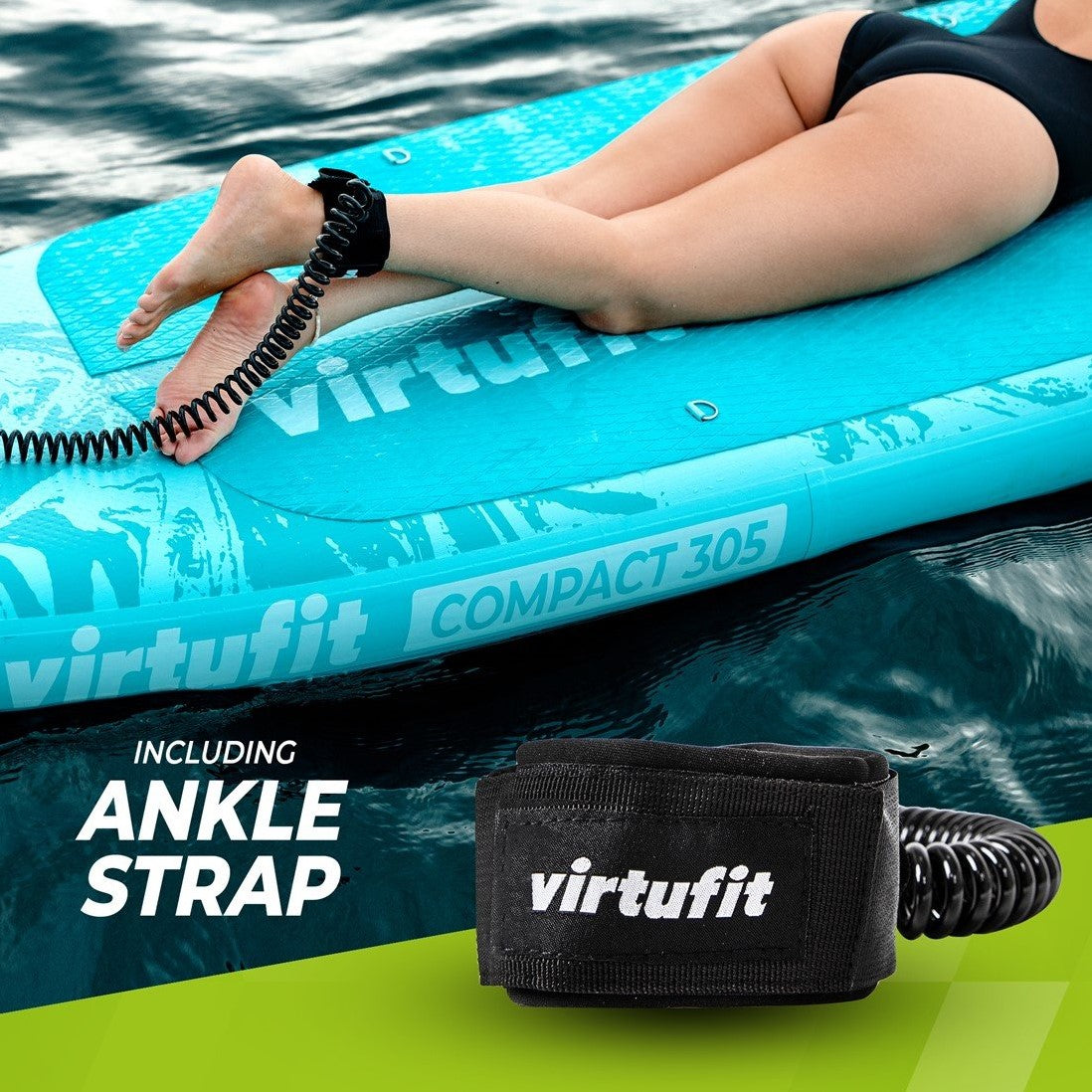 Supboard Virtufit Cruiser 305 - Negru