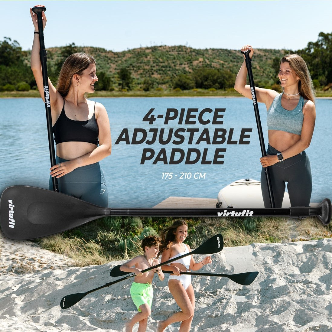 Supboard Virtufit Cruiser 305 - Negru