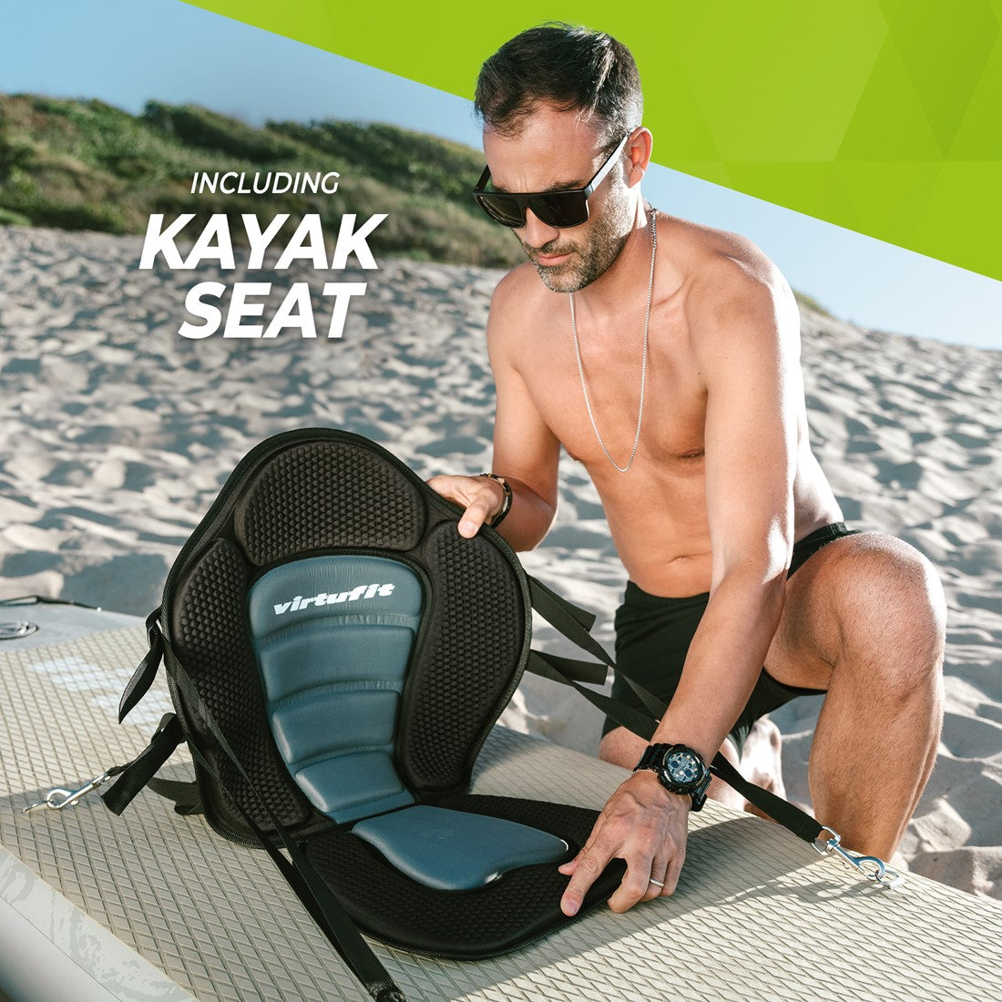 Set Placa VirtuFit Supboard Cruiser 305 gonflabila Albastru