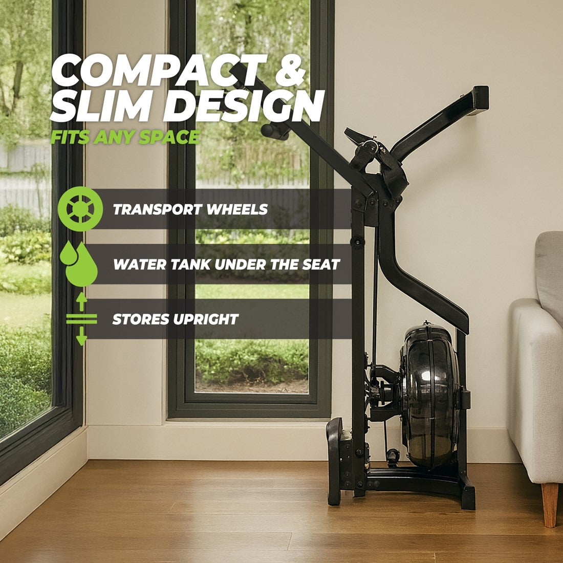Aparat de vaslit VirtuFit Water Resistance Compact Row 800