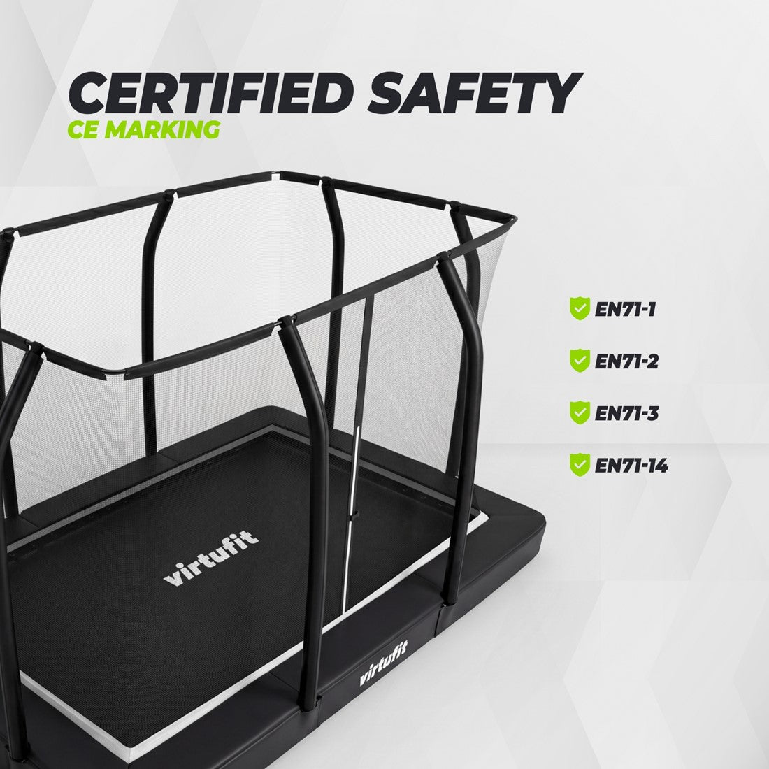 Trambulina Inground VirtuFit Premium- 183 x 274 cm