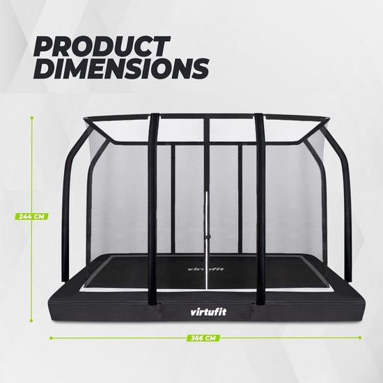 Trambulina Inground VirtuFit Premium - 244 x 366 cm