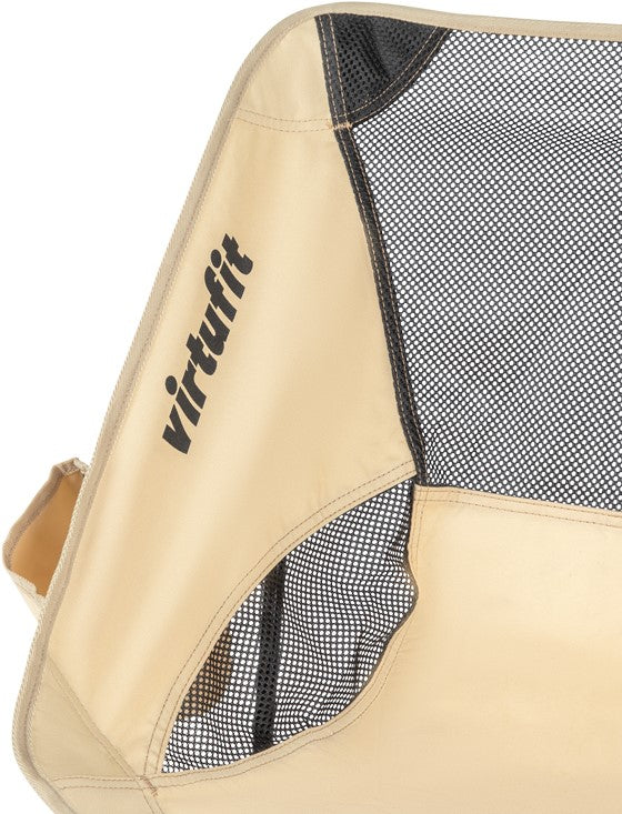 Scaun de camping/plaja VirtuFit Compact - Bej