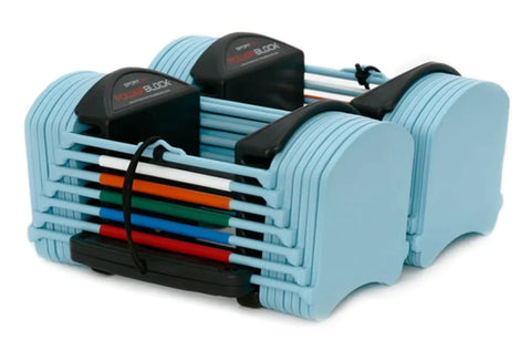 Gantere reglabile Powerblock Sport 24 - Albastru deschis