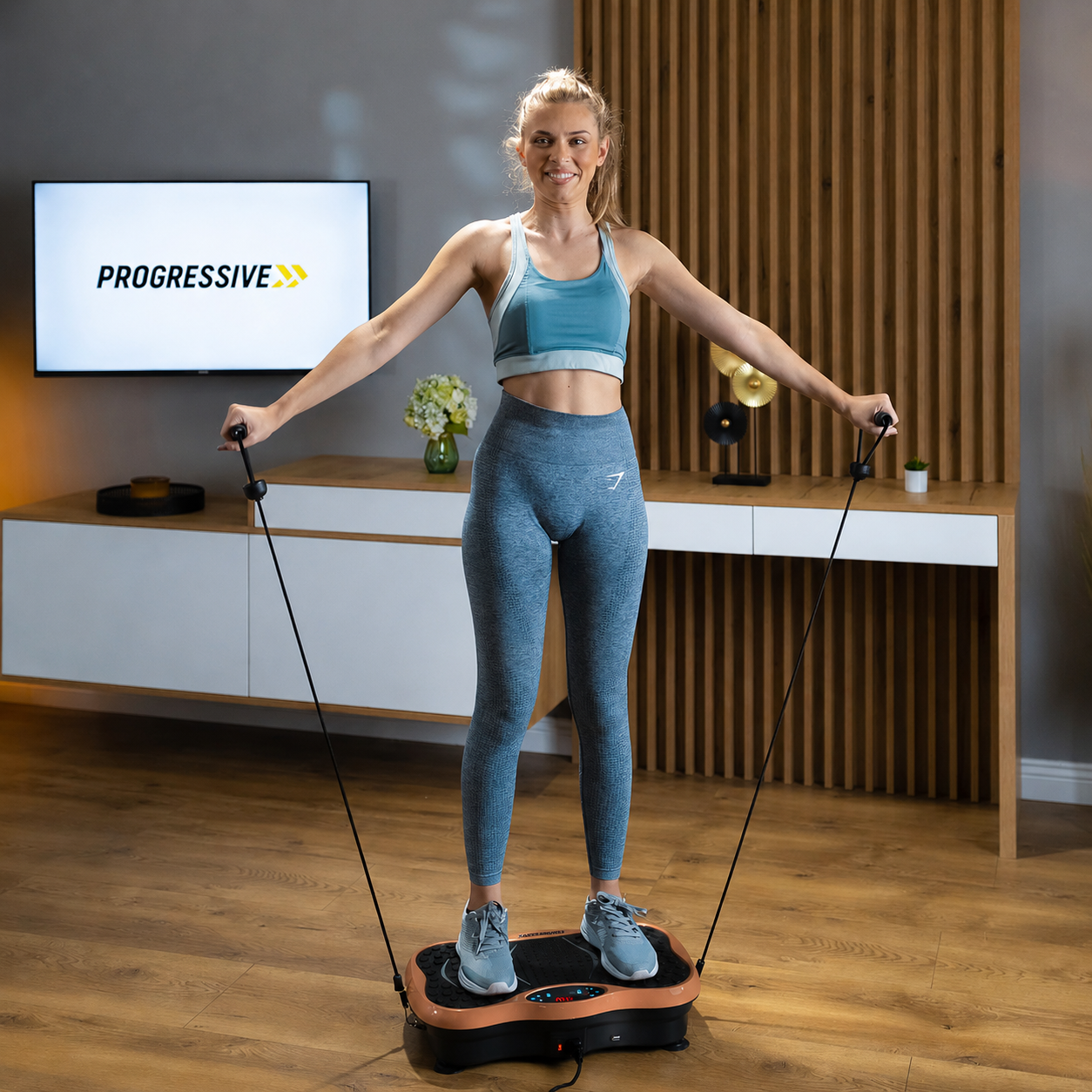Aparat vibromasaj PROGRESSIVE UltraFit + 5 accesorii