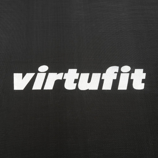 Trambulina copii de exterior VirtuFit cu plasa de siguranta - negru - 305 cm