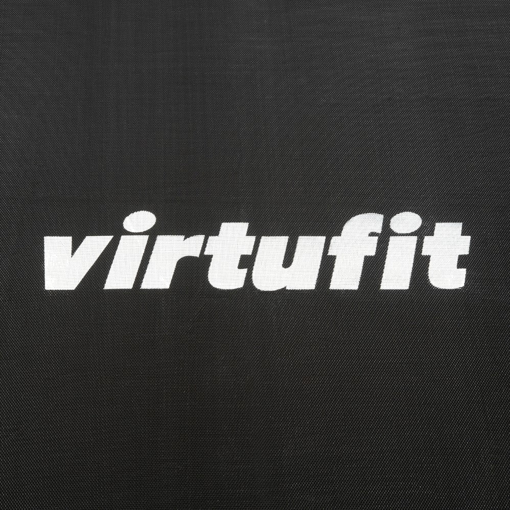 Trambulina Copii de exterior VirtuFit cu plasa de siguranta - negru - 251 cm