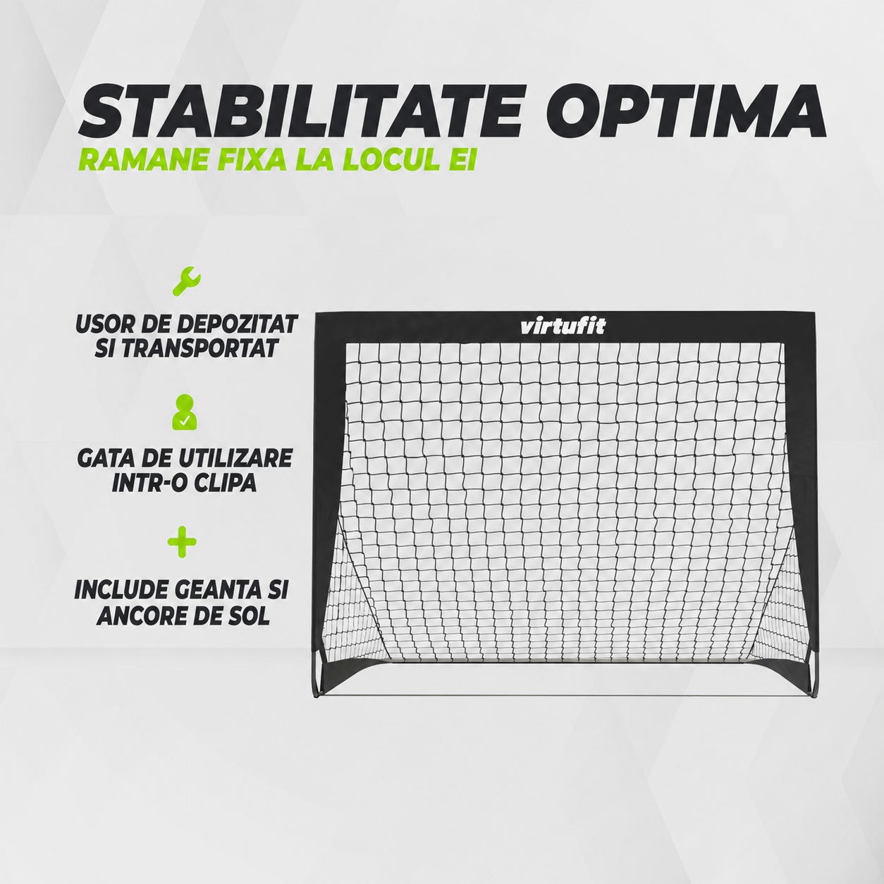 Set porti Pop Up Virtufit 120 x 90 cm