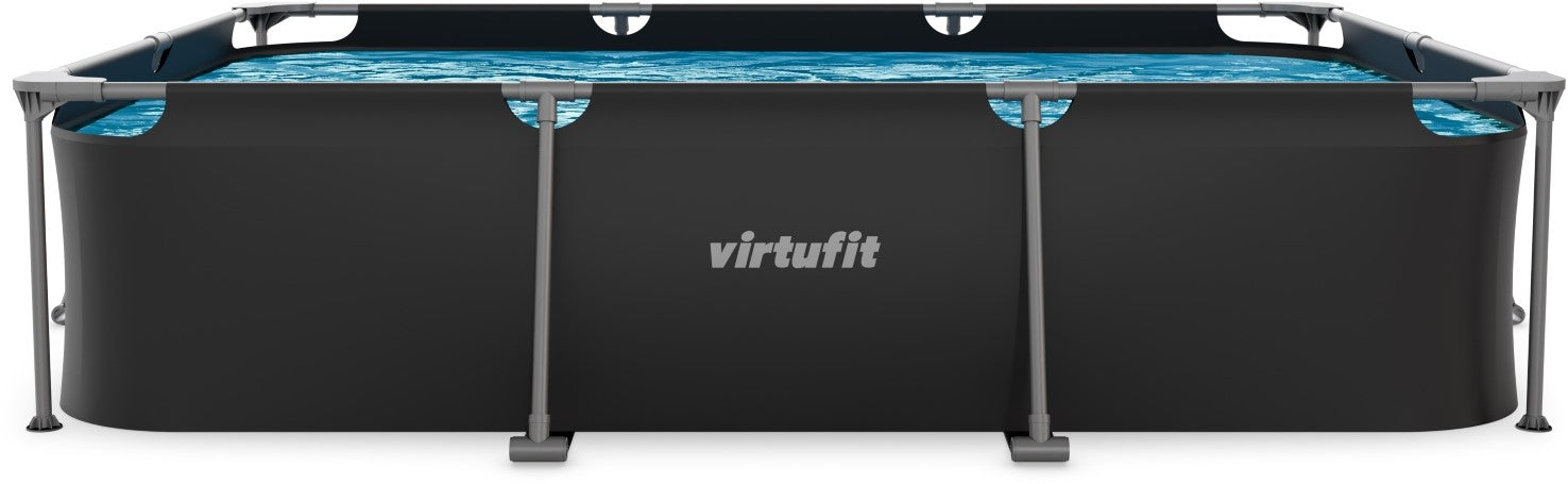 Piscina dreptunghiulara VirtuFit 300 x 210 x 67 cm cu sistem filtrare inclus si cadru metalic
