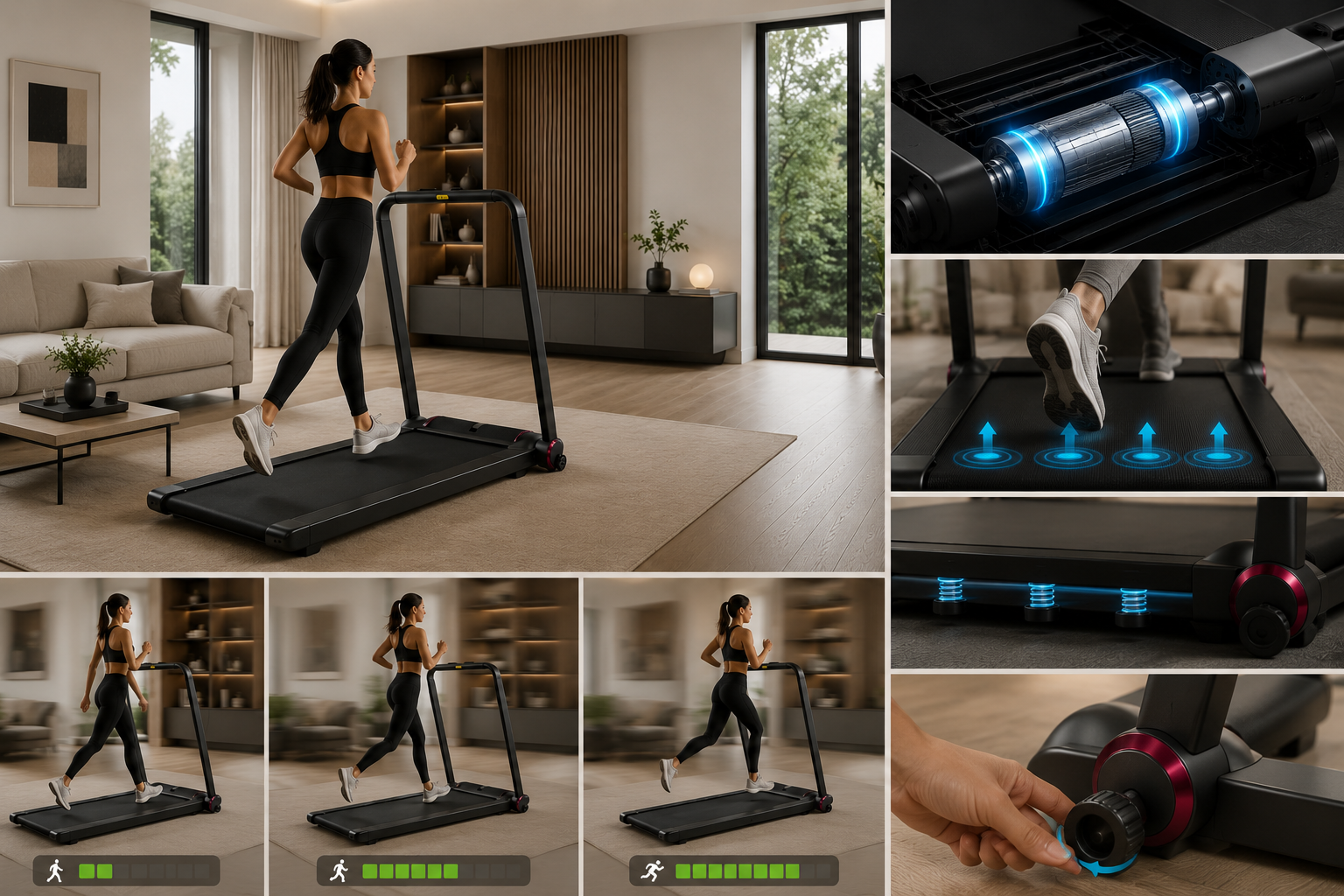Banda de alergare Flow Fitness Runner DTM200i