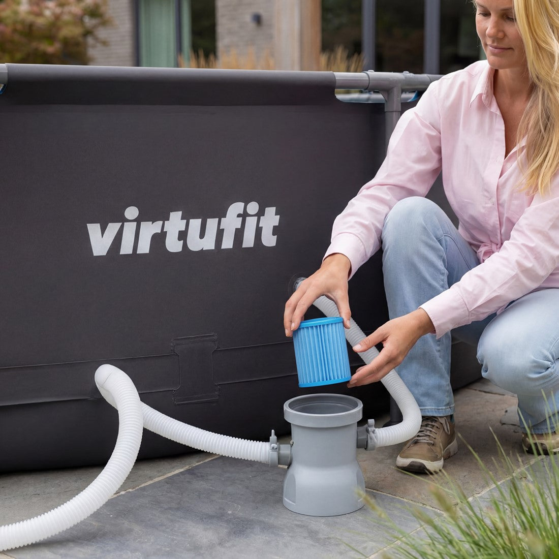 Cartus Antibacterian Filtru Piscina Virtufit