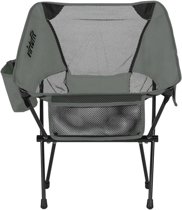 Scaun de camping/plaja VirtuFit Compact - Gri