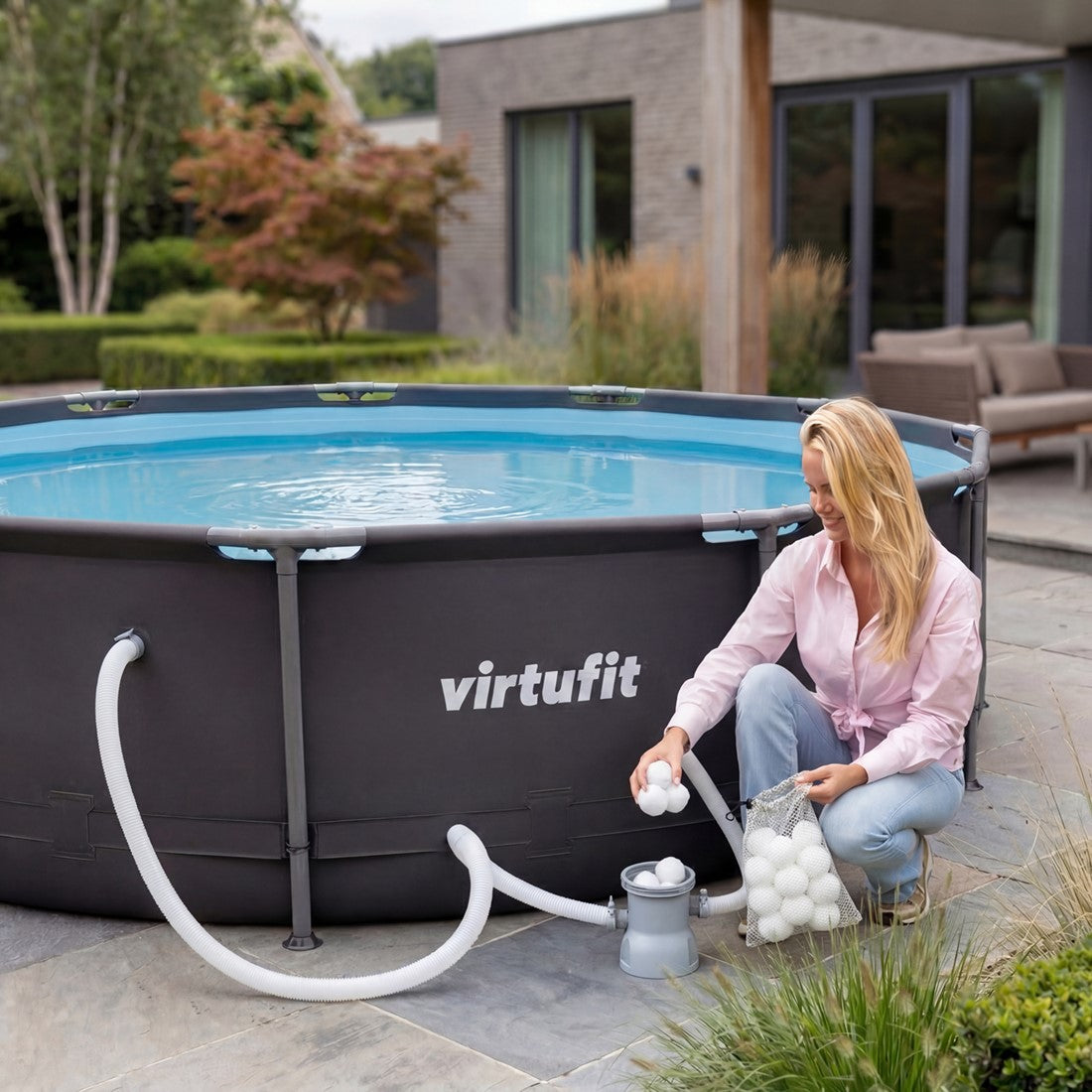 Bile de filtrare pentru piscina Virtufit