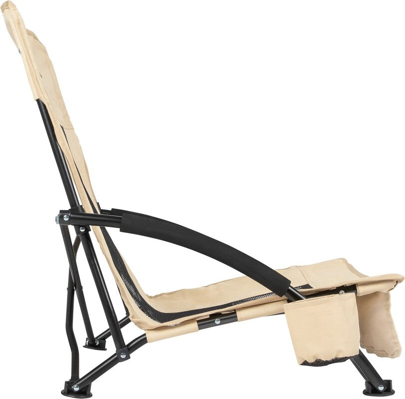 VirtuFit Scaun de Plaja Pliabil - Bej