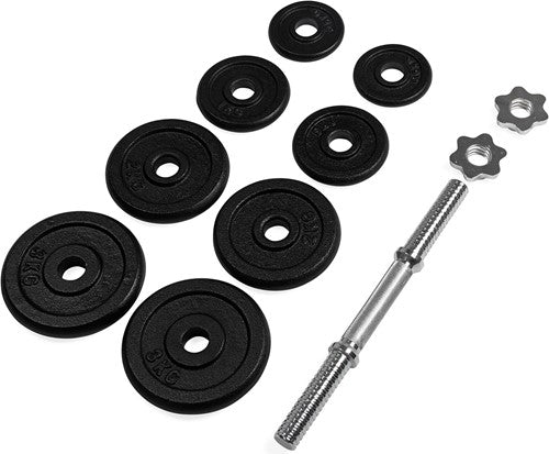 Gantera VirtuFit Ajustabile Cast Iron - 1 x 15 kg