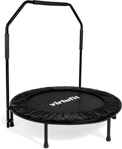 VirtuFit Trambulina Fitness pliabila cu maner - negru - 100 cm VirtuFit Trambulina Fitness pliabila cu maner - negru - 100 cm
