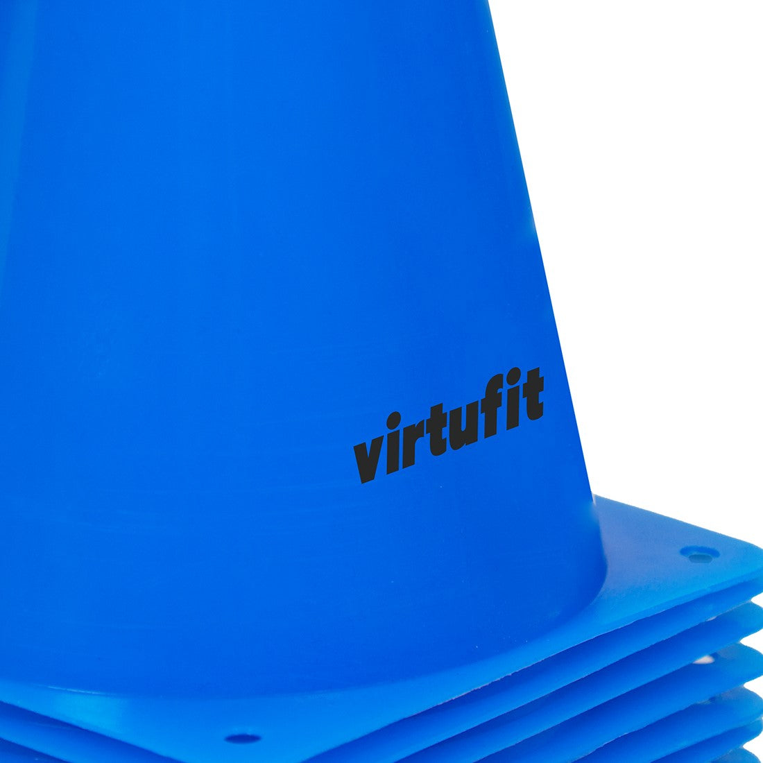 Conuri antrenament VirtuFit-23cm-12buc-Albastru Conuri antrenament VirtuFit-23cm-12buc-Albastru