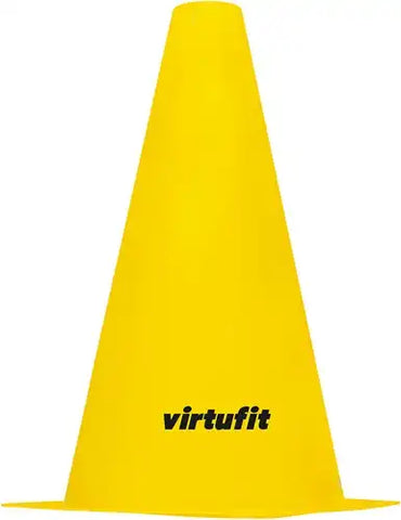 Conuri antrenament VirtuFit-23cm-12buc-Galben Conuri antrenament VirtuFit-23cm-12buc-Galben