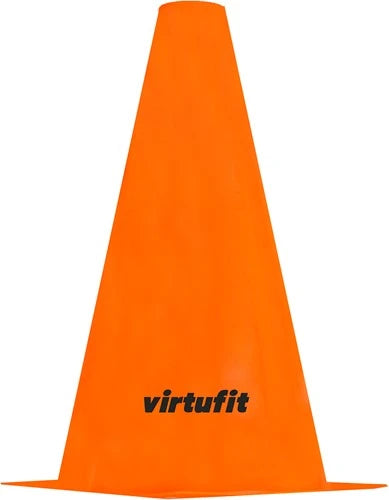 Conuri antrenament VirtuFit-23cm-12buc-Portocaliu