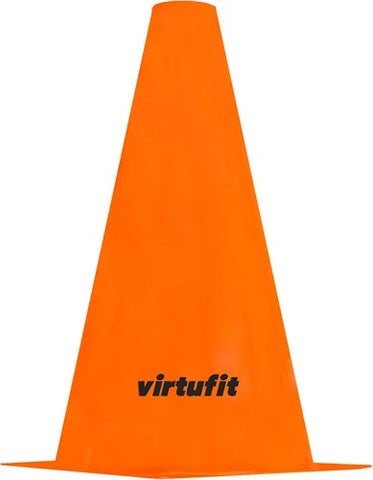 Conuri antrenament VirtuFit-23cm-12buc-Portocaliu Conuri antrenament VirtuFit-23cm-12buc-Portocaliu