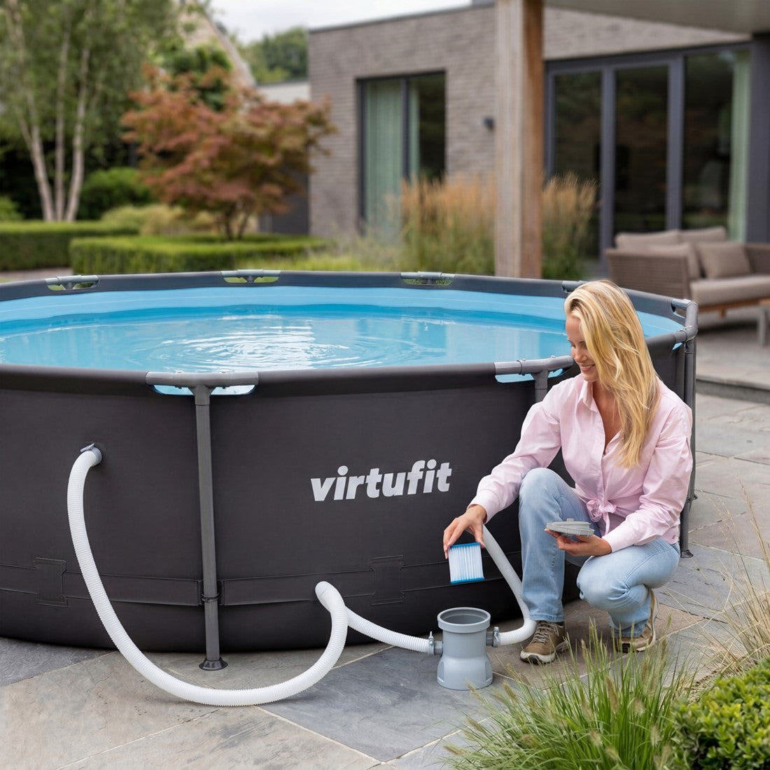 Pompa cu filtru pisicina Virtufit