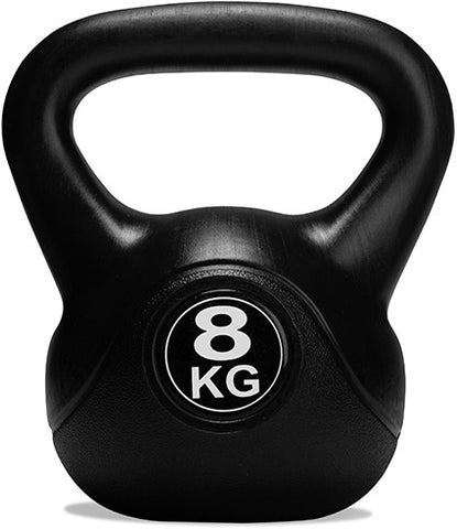 Gantera Kettlebell din PVC 8 kg VirtuFit