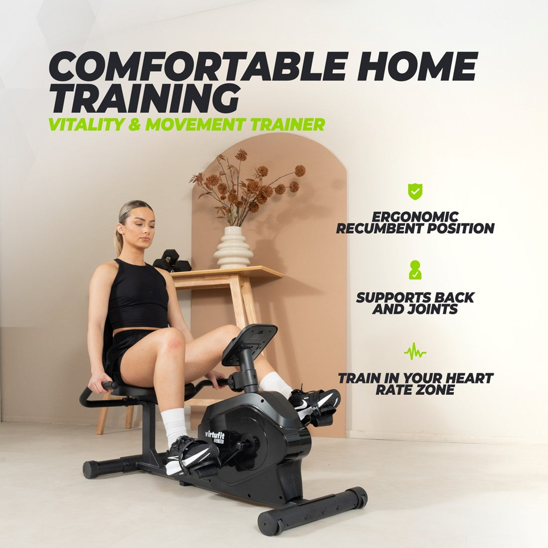 RESIGILAT - Bicicleta de exercitii Virtufit RB100 (model 2026) cu rezistenta magnetica