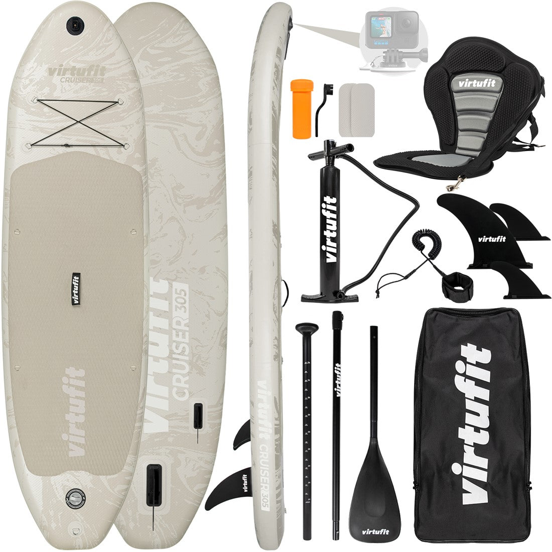 VirtuFit Supboard Cruiser 305 - Bej nisip