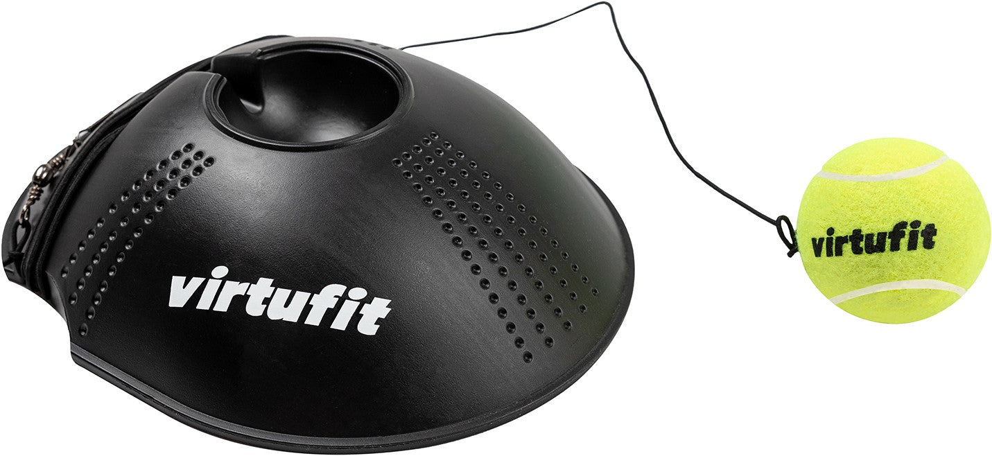 VirtuFit Tennis Trainer 3 mingi cu banda elastica