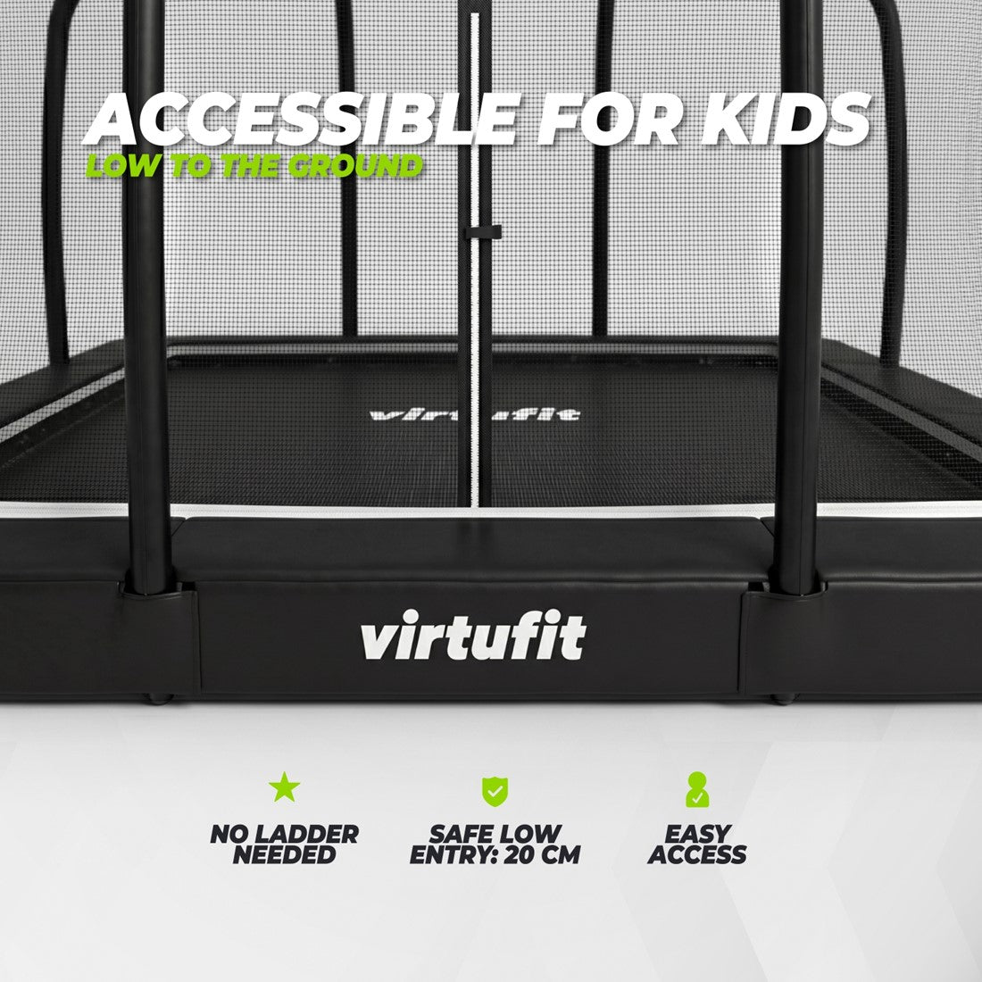 Trambulina Inground VirtuFit Premium - 244 x 366 cm