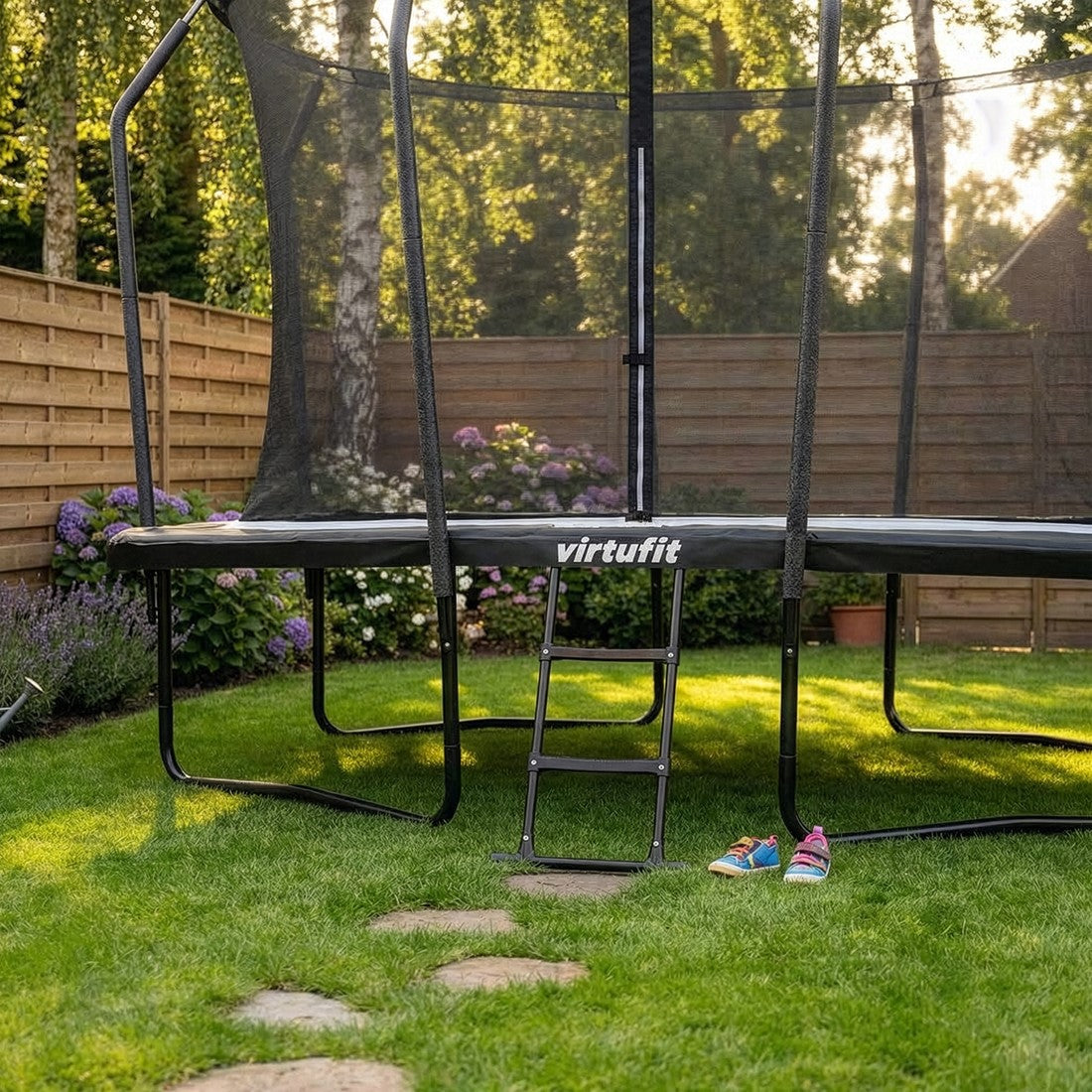 Trambulina copii VirtuFit PREMIUM Dreptunghiulara 244 x 366 cm