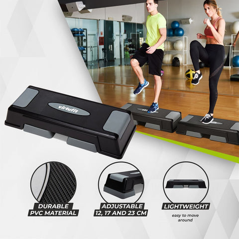 Stepper Aerobic Virtufit Ajustabil
