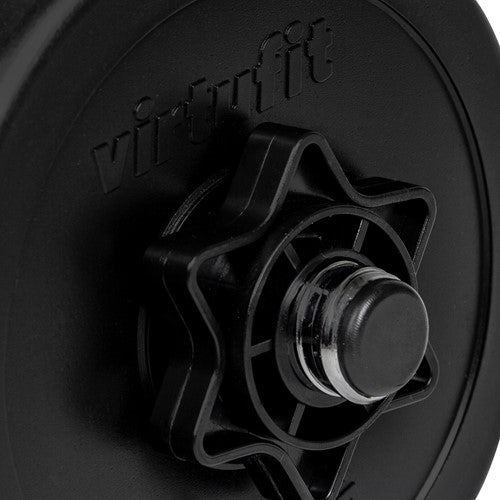 Gantera reglabila VirtuFit Ajustabile Cast Iron - Vinyl - 15 kg