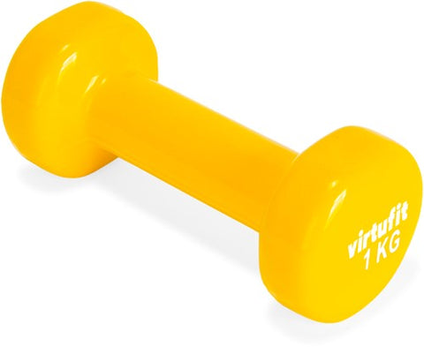 Gantera VirtuFit Vinyl Pro- 1 kg- Galben Gantera VirtuFit Vinyl Pro- 1 kg- Galben