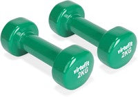 Gantera VirtuFit Vinyl Pro- 2 kg- Verde Gantera VirtuFit Vinyl Pro- 2 kg- Verde