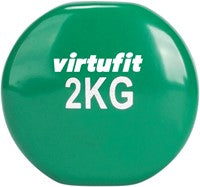Gantera VirtuFit Vinyl Pro- 2 kg- Verde