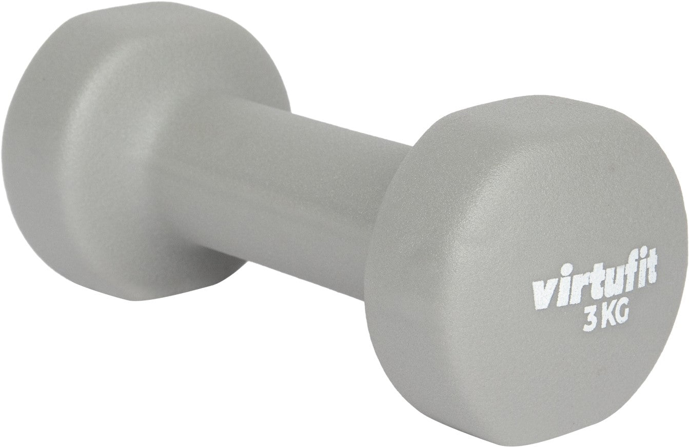 Set Gantere VirtuFit Vinyl Pro 2 x 3 kg- Gri