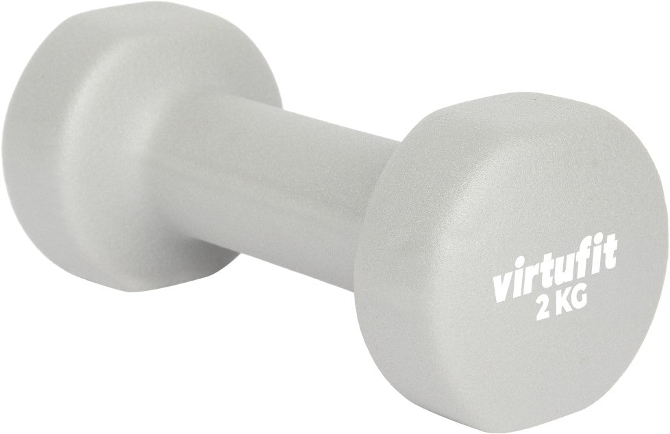 Set Gantere VirtuFit Vinyl Pro- 2 x 2 kg - Gri