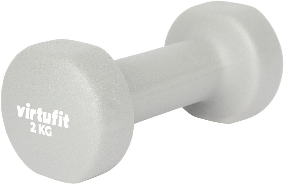 Set Gantere VirtuFit Vinyl Pro- 2 x 2 kg - Gri
