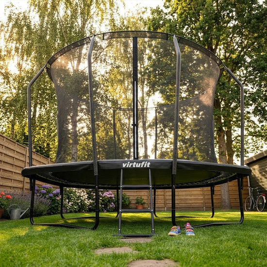Trambulina copii VirtuFit PREMIUM Dreptunghiulara 244 x 366 cm
