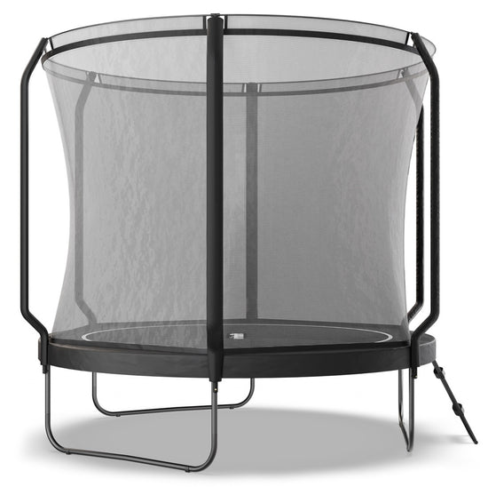 Trambulina copii de gradina VirtuFit PREMIUM cu plasa de siguranta si scara 251 CM