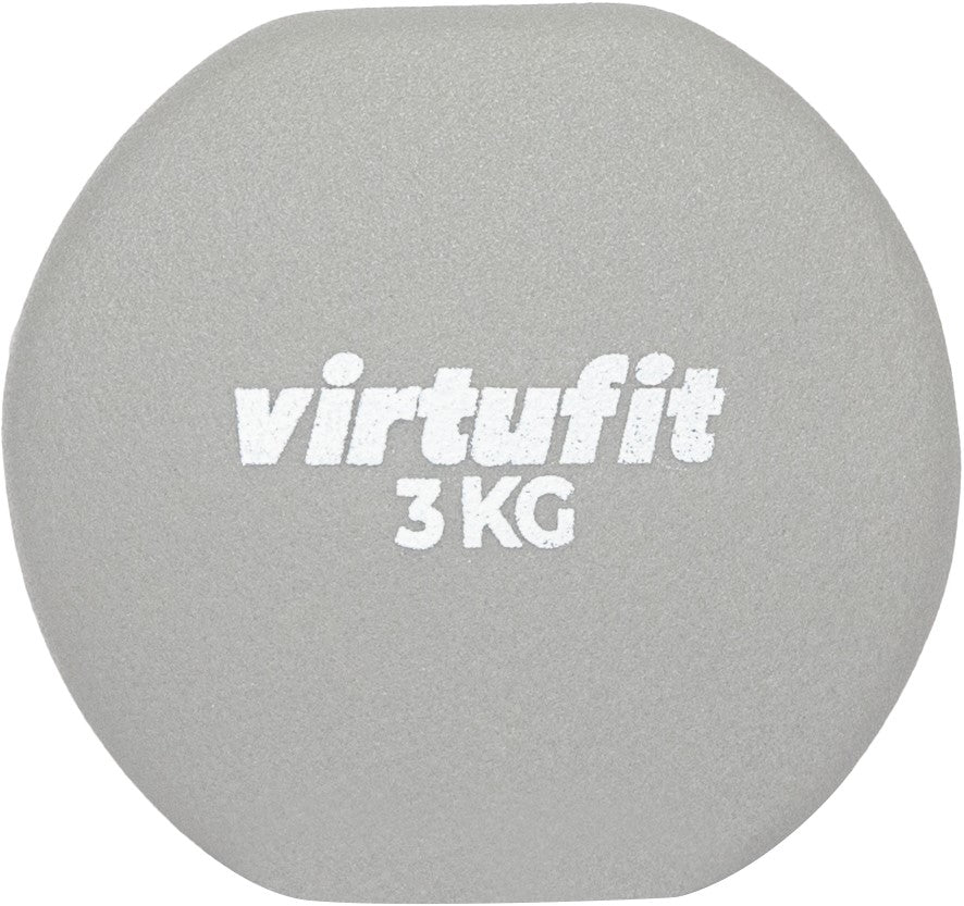 Set Gantere VirtuFit Vinyl Pro 2 x 3 kg- Gri