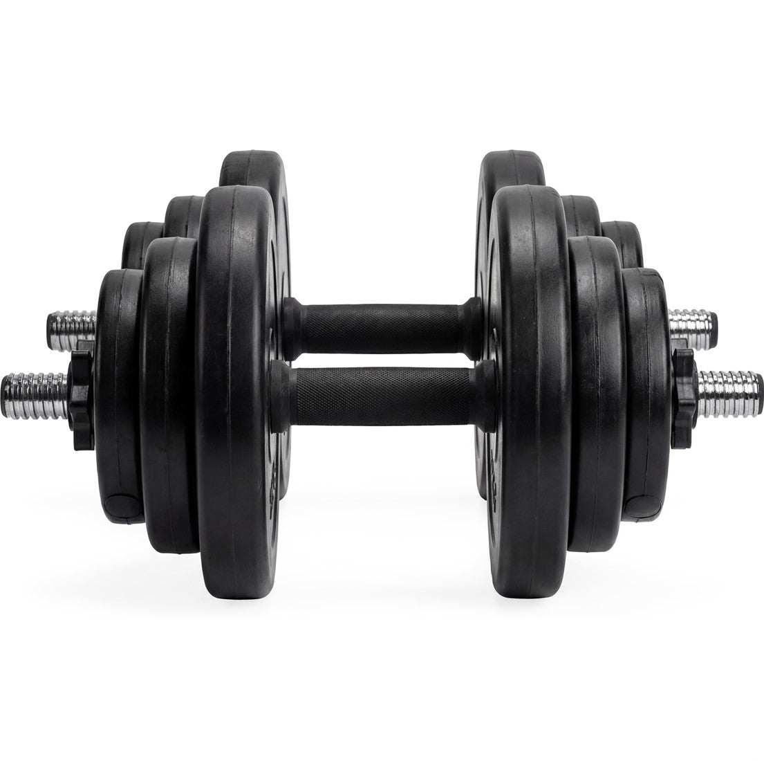 Set Gantere VirtuFit Ajustabile Cast Iron - Vinyl - 2 x 14 kg (28 kg)